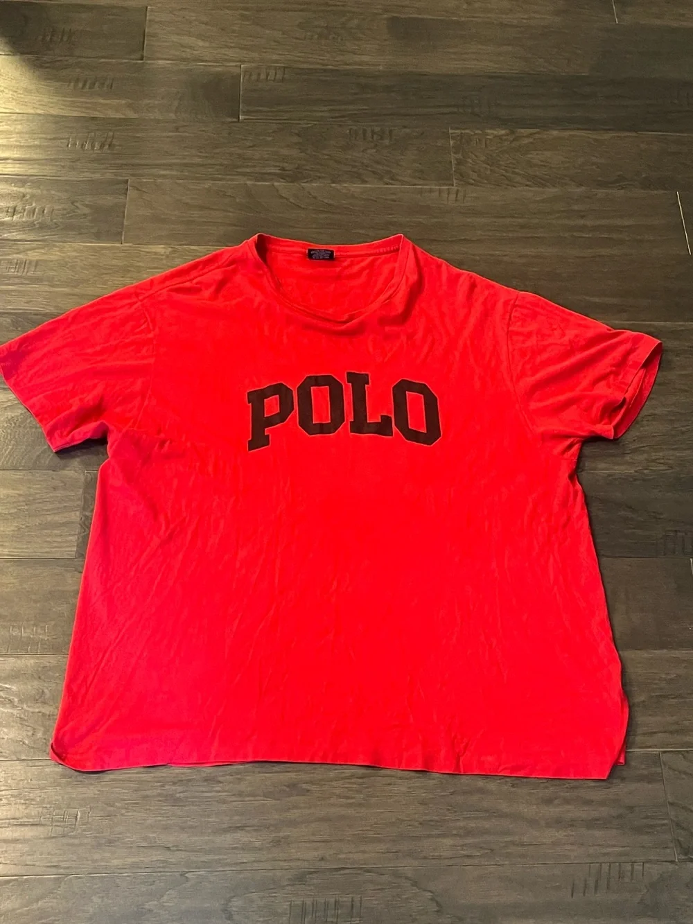 Polo Ralph Lauren Vintage Spell Out T Shirt Men’s Size XL